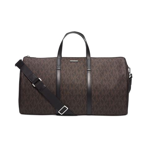 michael kors men's duffle bag|michael kors duffel bag men's.